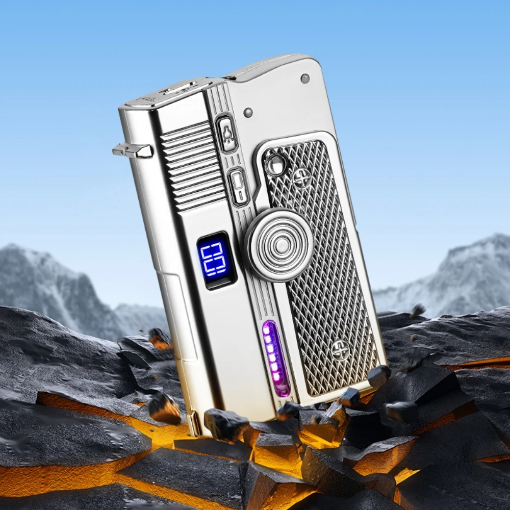 Leuchtende Falten Dekompression Gyro Spritzpistole Mehrzweck Hohe Temperatur Schweißen Pistole Aufblasbare Feuerzeug Großhandel Image