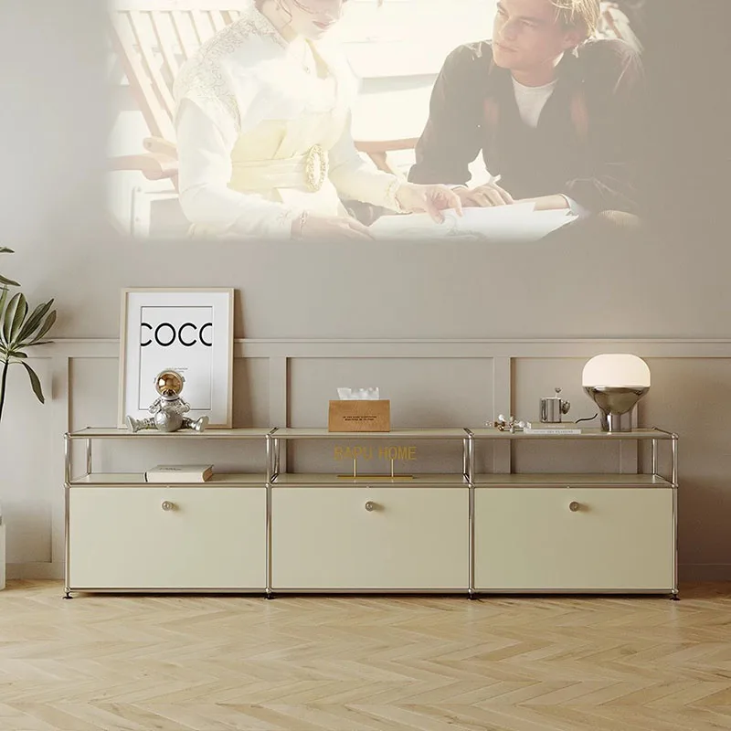 Meuble Tv de luxe Simple, Console de télévision européenne Portable, tendance, Meuble de qualité Unique, Meuble de Salon de télévision