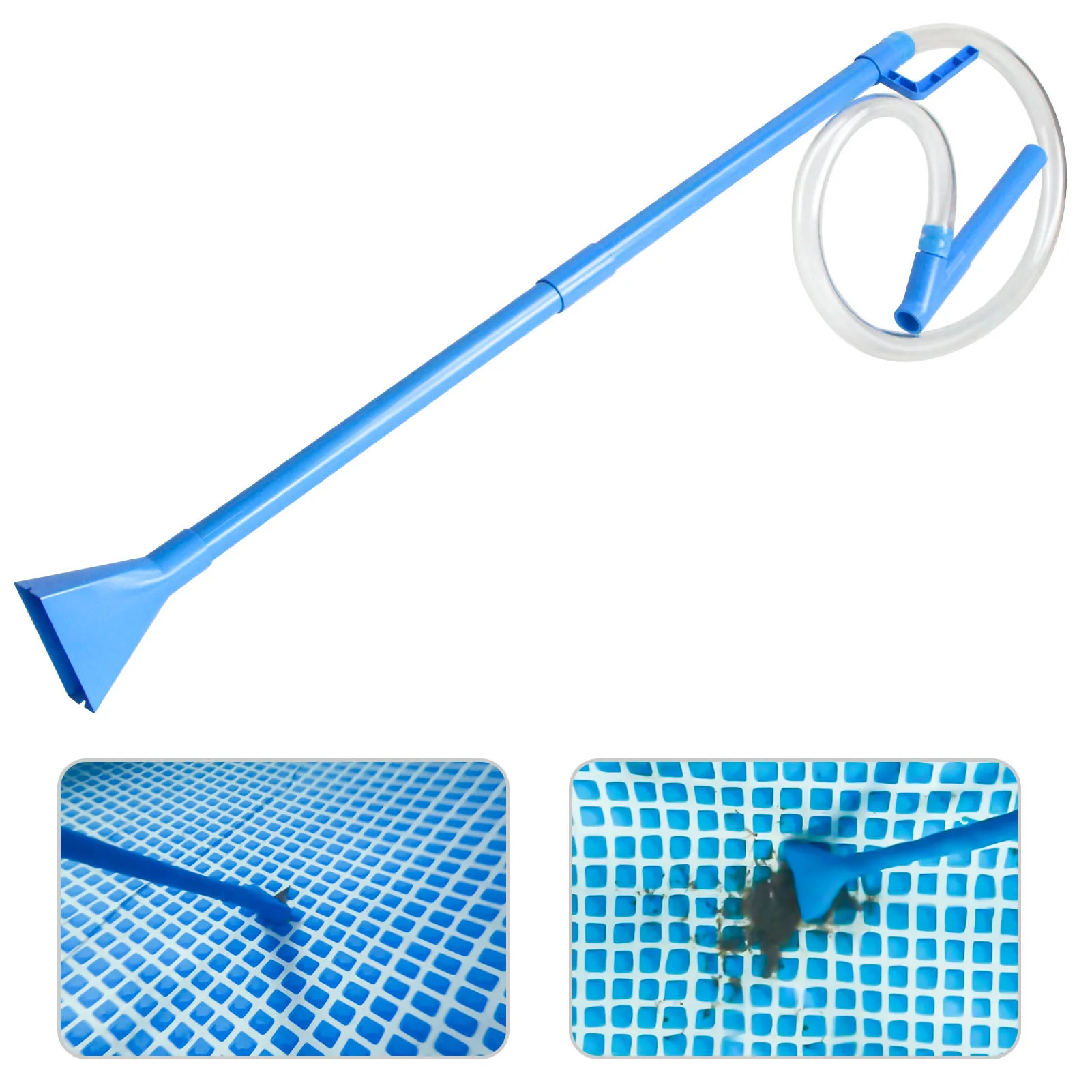 Handheld Whirlpool Vakuum abs manuell zerlegt wasch bar schnur los Spa-Reiniger für Schmutz gras und andere Ablagerungen Image