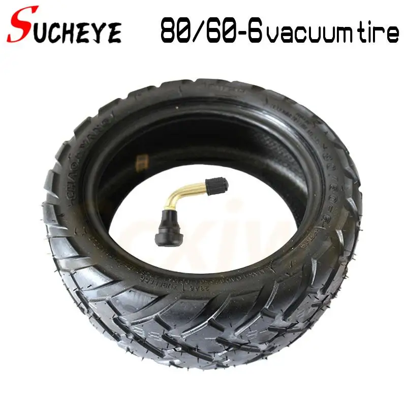 Hochwertiger 80/60-6-Reifen, schlauchloser Reifenroller, verschleißfest, neuer Elektroroller, Mini Kibe Avt, geeignet für alle diese Modelle Image