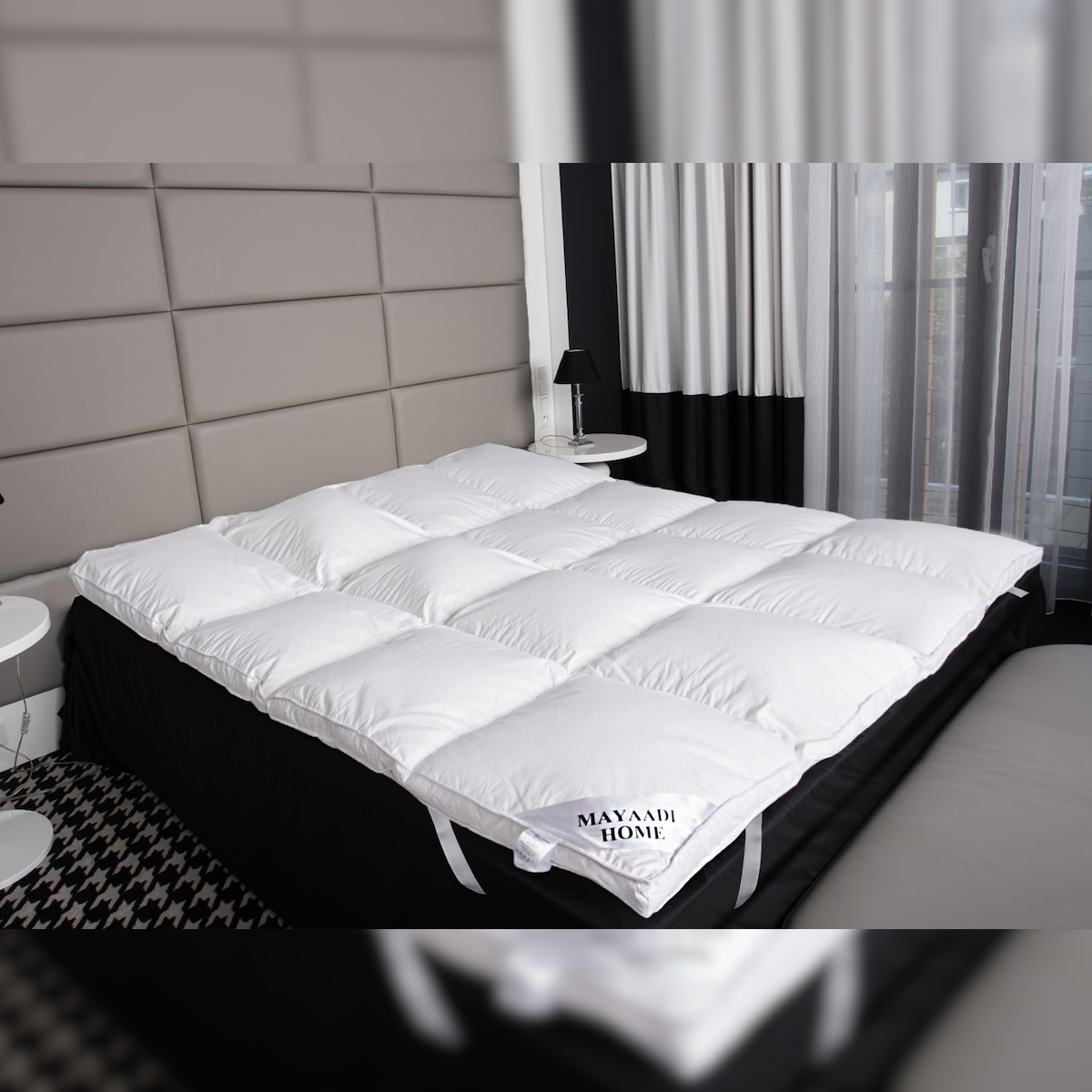 Mayaadi-Home HS72 Matratzenauflage Topper Unterbett 70 % Daunen 30 % Federn 4800g 160x200 cm Image