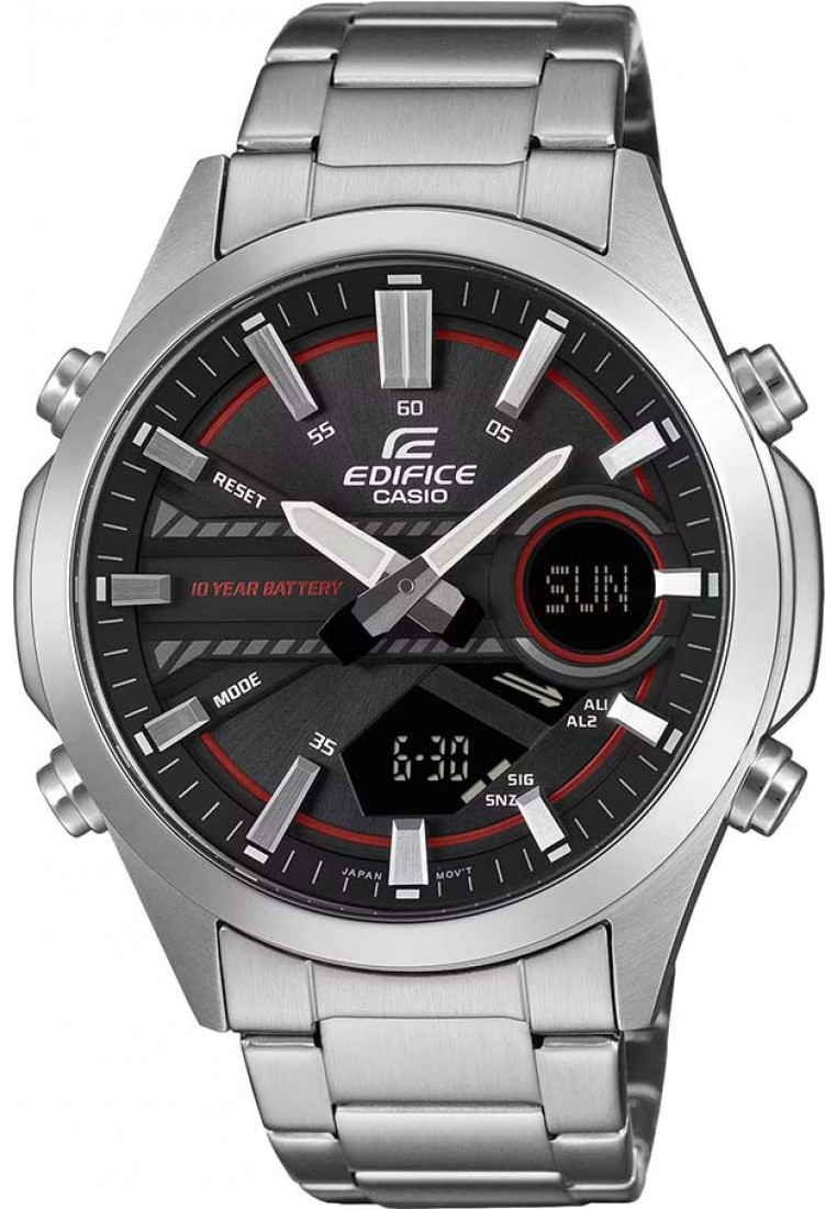 Casio EFV-C120D-1A4EF Mens Edifice Watch - Silver - One Size | Casio Sale | Discount Designer Brands