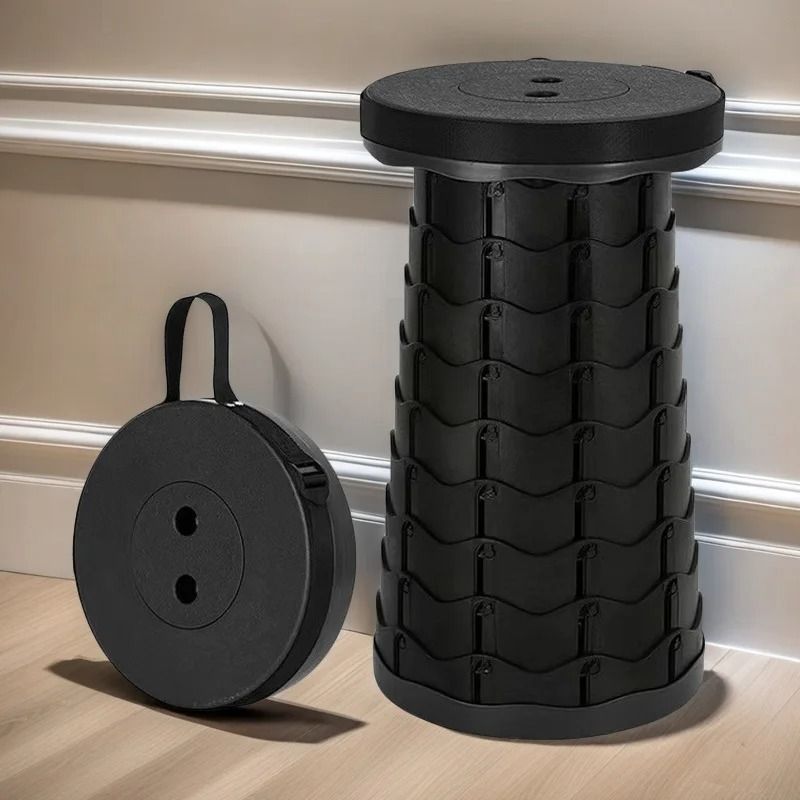 Portable Telescopic Folding Stool With Adjustable Height Portable Telescopic Folding Stool With Adjustable Height