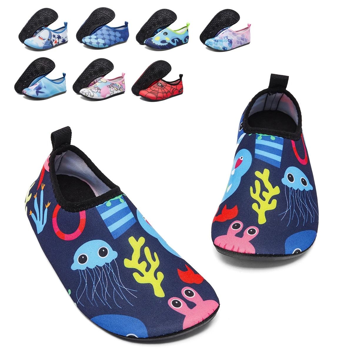 Kids Water Shoes Quick Dry Barefoot Beach And Swim Footwear pink 11c