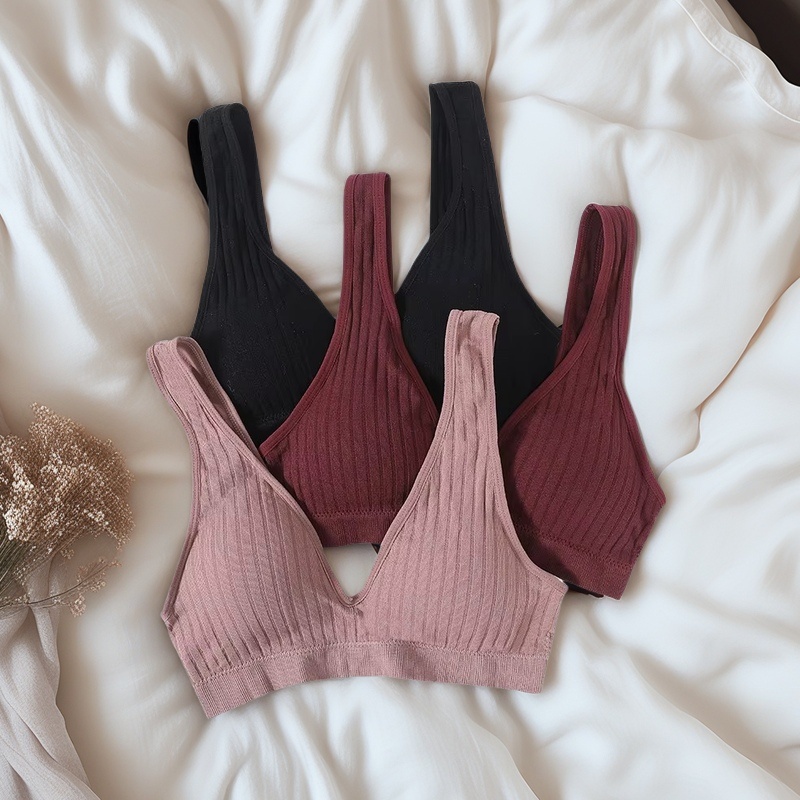 Seamless Bras For Women Sports Deep V Bra Tops, Non wire Brassiere, Backless Sexy Lingerie, Soft Women Underwear mint xl