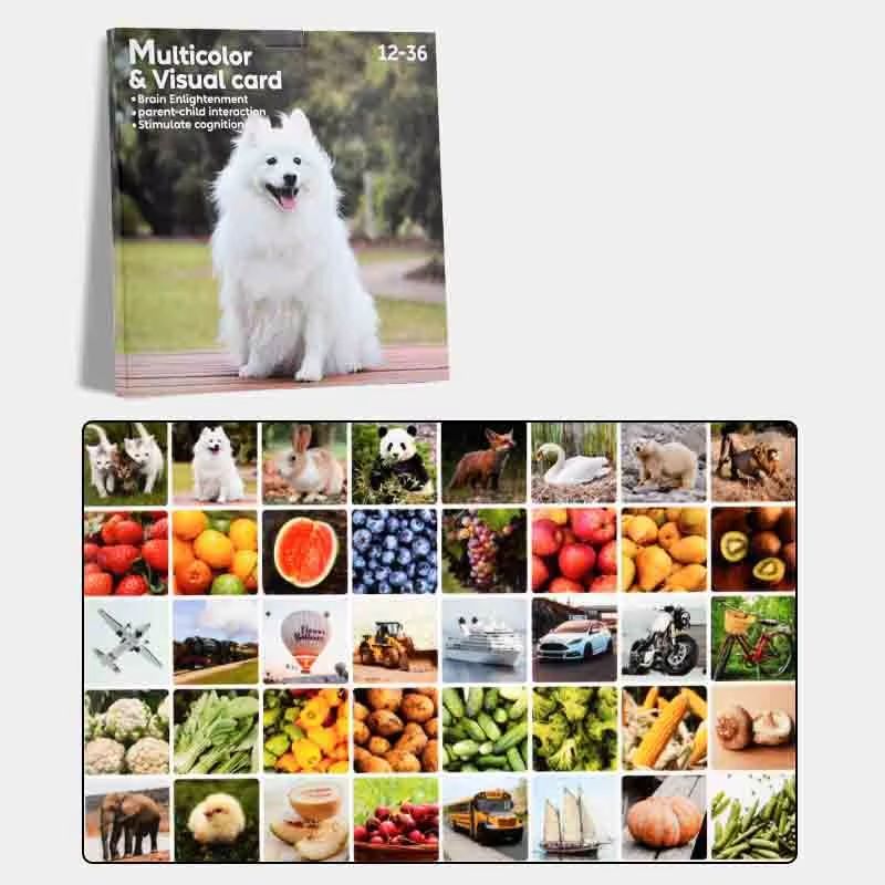 High Contrast Baby Cards Montessori Visual Stimulation Flash Cards For Newborns 12 36 Months