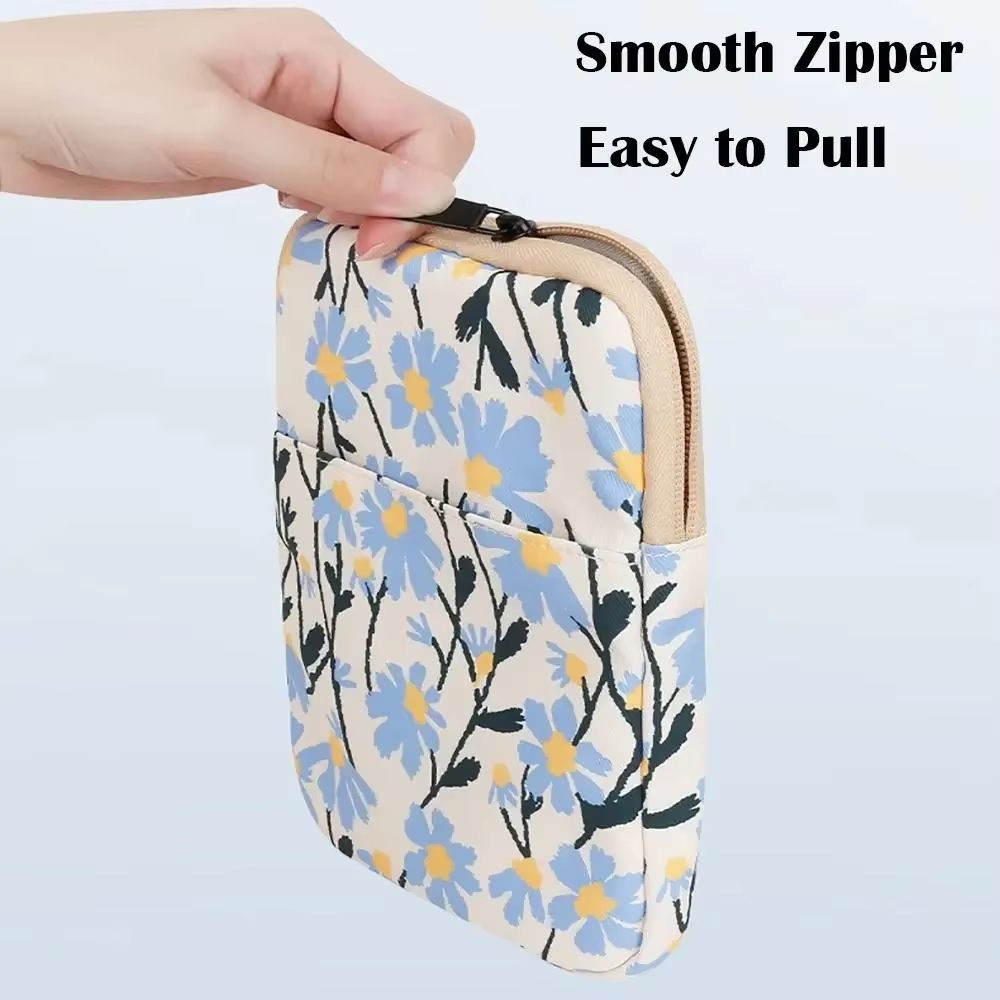 Waterproof Shockproof E Reader Sleeve For 6 7in Devices Anti Scratch Storage Pouch For Kindle Boox Kobo flower
