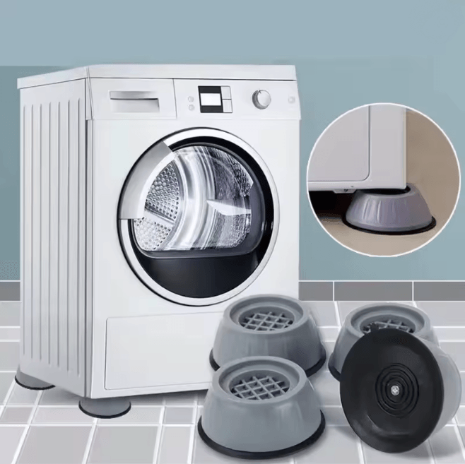 QuietStep Washing Machine Shock Pads Anti Vibration Silicone Feet e