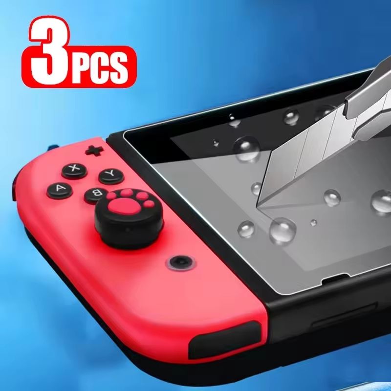 Tempered Glass Screen Protector For Nintendo Switch NS OLED And Switch Lite 3pcs For Switch