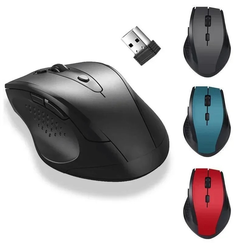 Wireless Gaming Mouse For Computer, USB Receiver Mouse, Laptop Accessories For Gamers blue