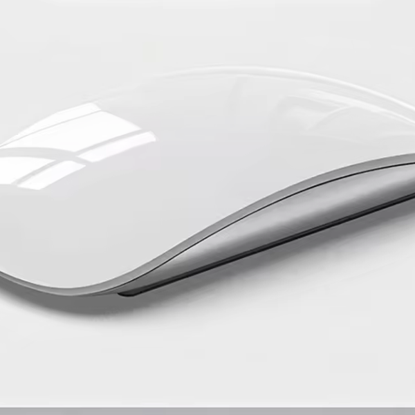 Ergonomic Dual Mode Silent PC Mice, Rechargeable Touch Slim Computer Mouse For Apple Macbook Air blue