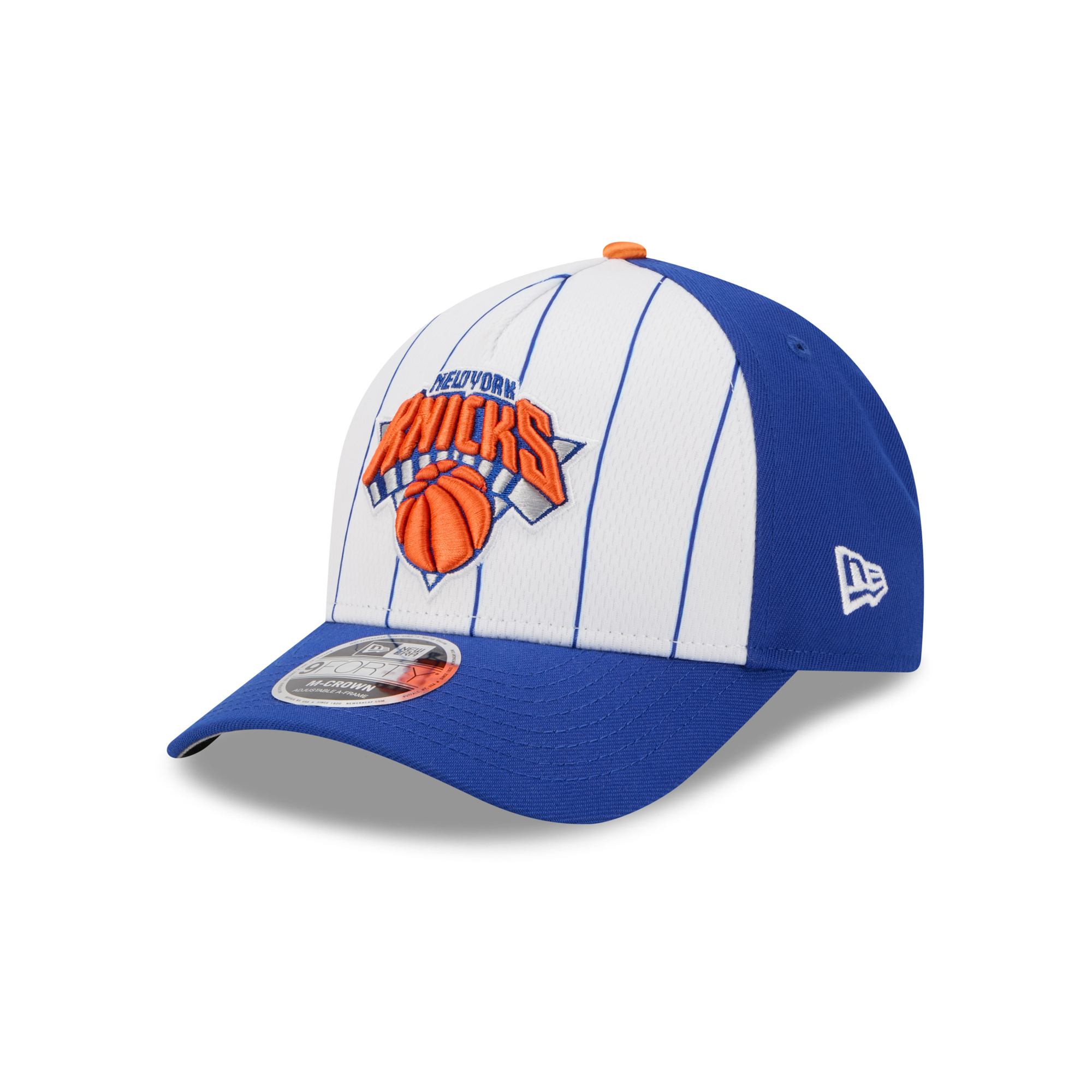 New York Knicks New Era Tip Off A-Frame M Crown 9FORTY Cap Image