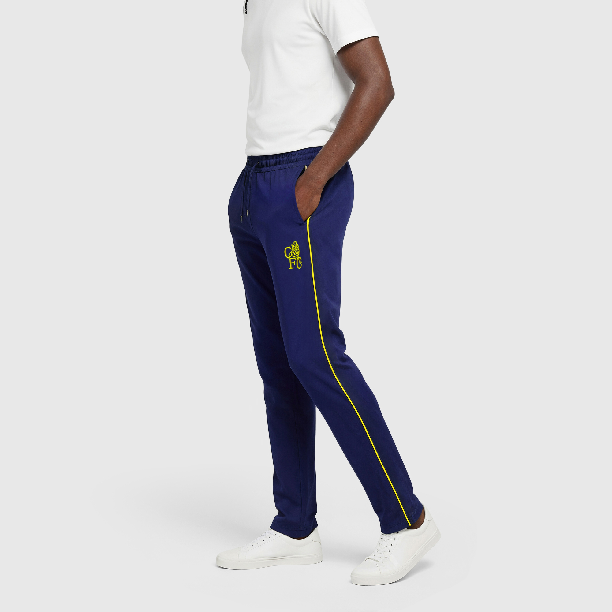 Chelsea Retro Crest Trainingshose - Marineblau Image