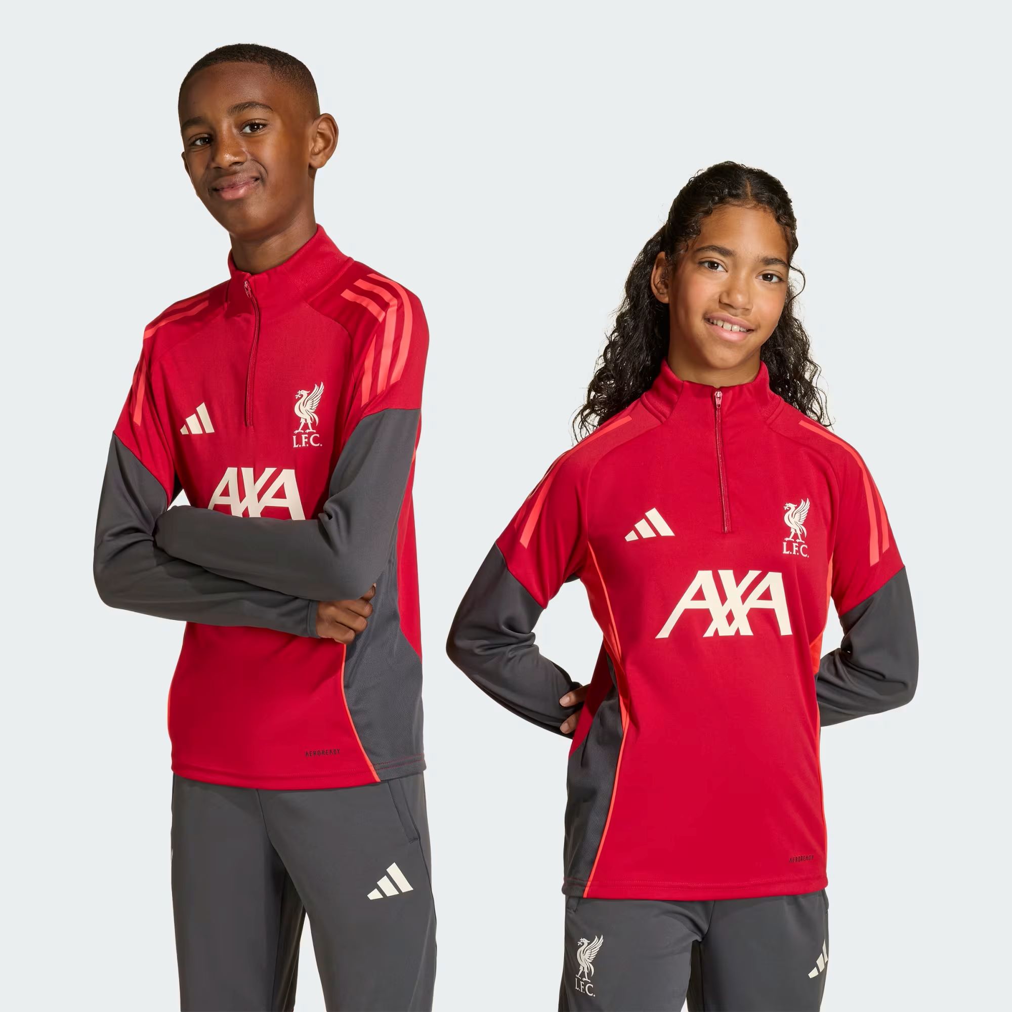 Liverpool adidas Trainingsshirt – Rot – Kinder Image