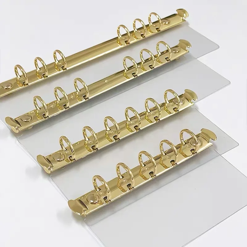 A5 A6 A7 A8 Raccoglitore ad anelli con fibbia Raccoglitore in metallo 6 fori Clip Cartella di file shell Notebook Inserimento laterale Agenda per libri a fogli mobili
