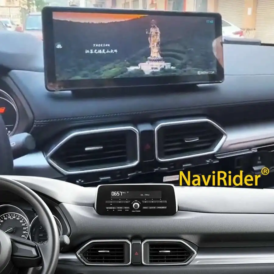 Android 15 Für Mazda CX5 CX-5 CX 5 2017 - 2019 Auto Player Radio Multimedia Video GPS Navigation Auto Carplay 5G 12,3 zoll Bildschirm Image