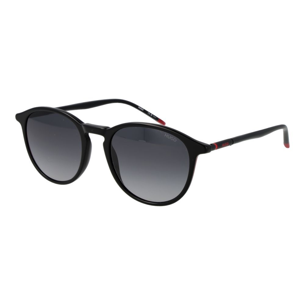 Schwarze Acetat-Sonnenbrille