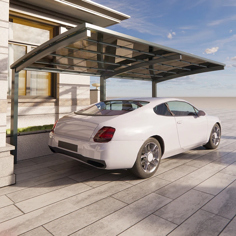 Baldachin Zelt moderne benutzer definierte Parkplatz Schuppen Sonnenschutz Markise Terrasse Pergola Aluminium legierung Carport Home Villa Pavillons Garten im Freien Image