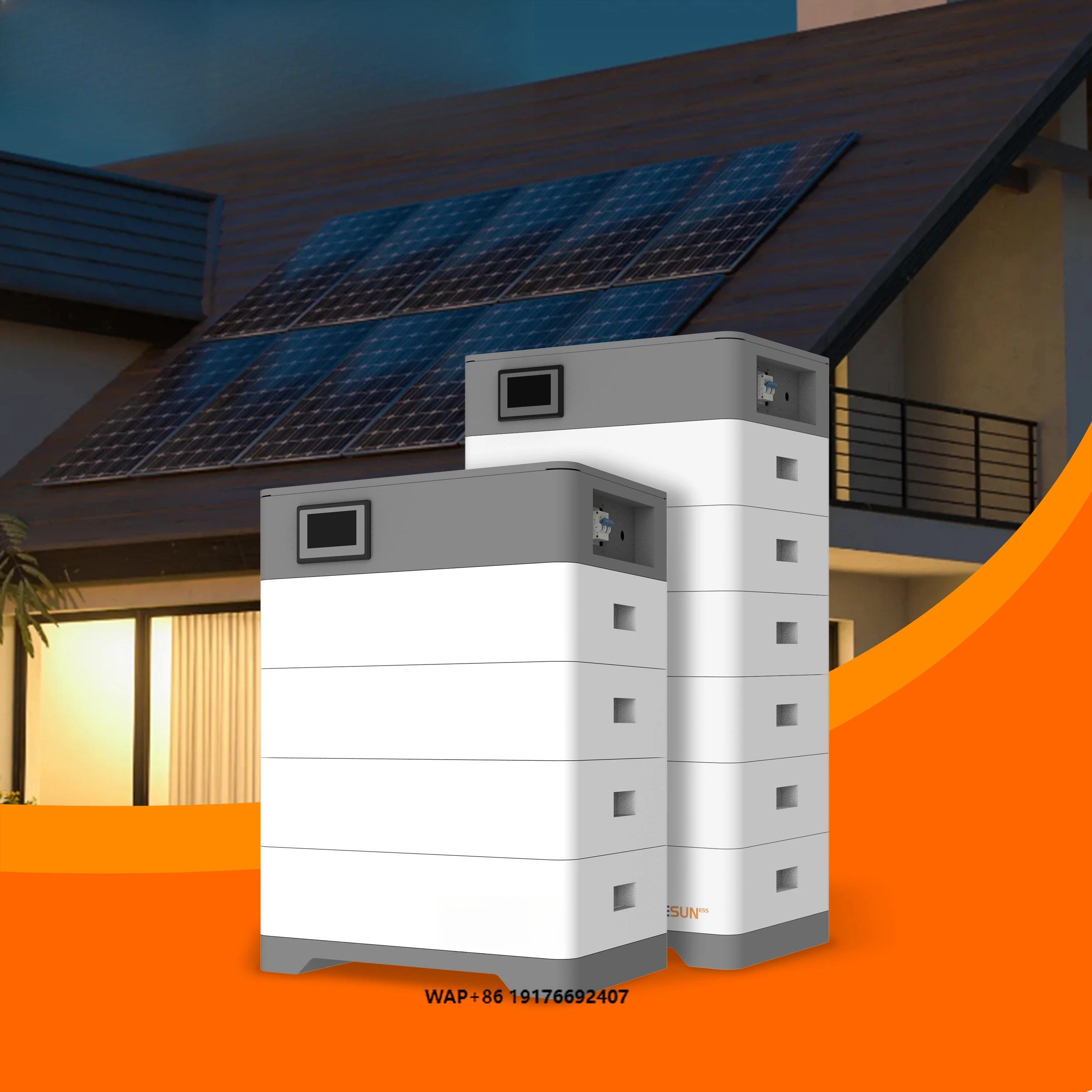 BYD 20 kW 30 kW Hochspannungs-Solar-Lithium-Stapelbare Lifepo4-Batterie mit 10 Jahren Qualitätsgarantie, Solarbatterie Image