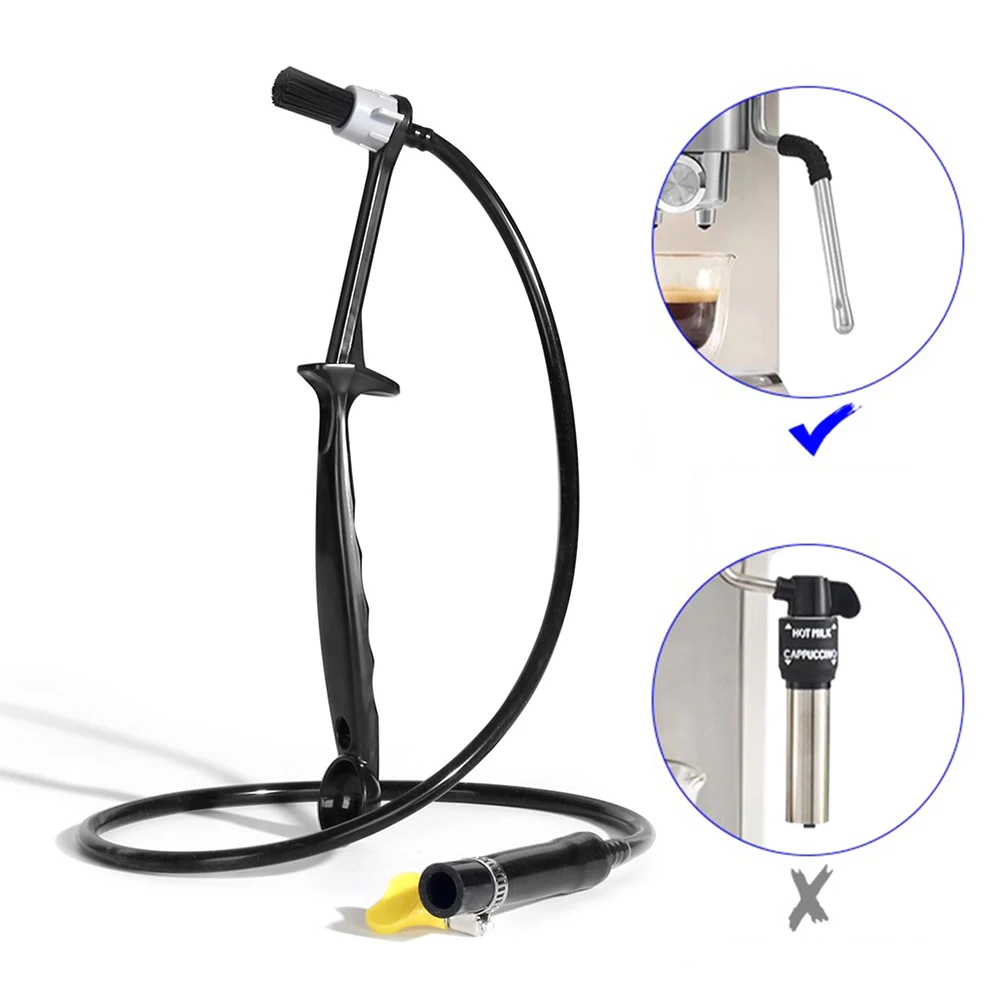 Kaffeemaschine Dampfreinigungsbürste Espressomaschine Reinigungsbürste Kaffee Reinigungsbürste für Kaffeemaschine Reinigungswerkzeug Image