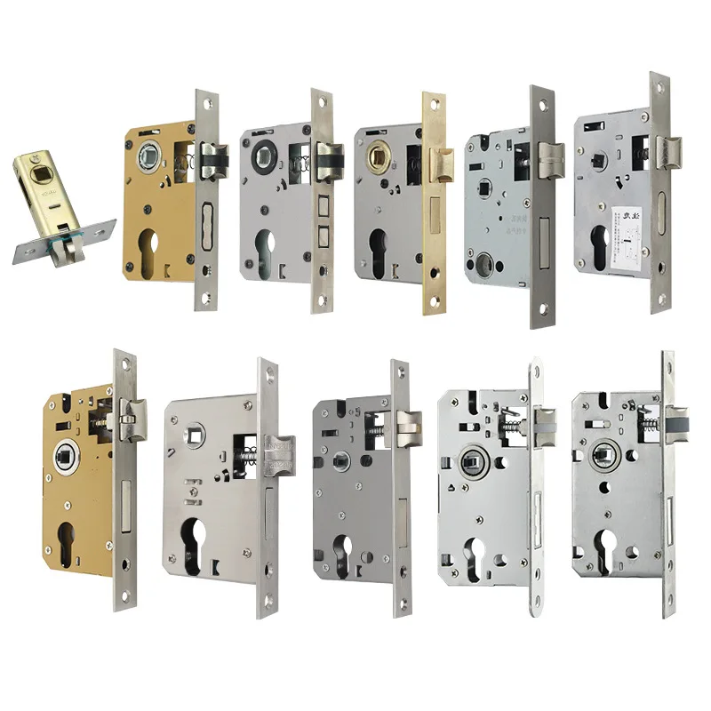 Intelligentes Fingerabdruck-Schlosskörper, spezielles Einsteckschloss, Smart Lock 5050, 125 mm–240 mm, 2585–7085 mm, 5572 6072 300 x 6085 Schlosskörper Image