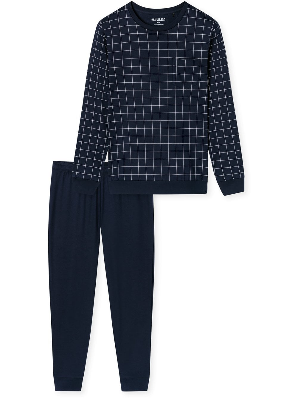 Schiesser Pyjama Herren marine, 52 Image