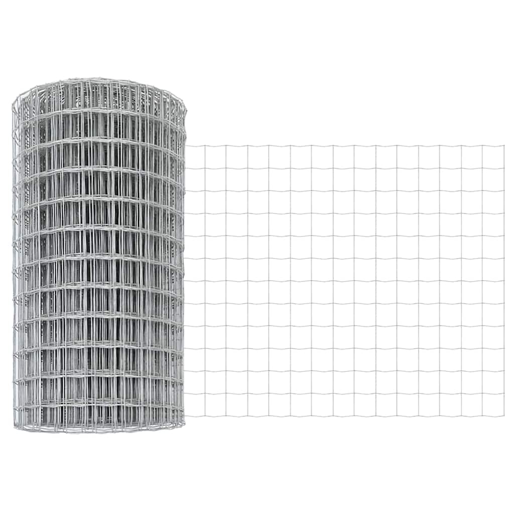 vidaXL Eurozaun 0,4 x 25 m PVC-beschichtetes Eisen Image