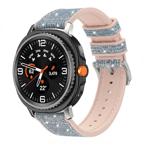 Uhrenarmband für Samsung Galaxy Uhr 8 40/44mm Watch 8 Classic 46 mm Silikon Ersatz Gurt Verstellbar Moderne Schnalle Armband Image