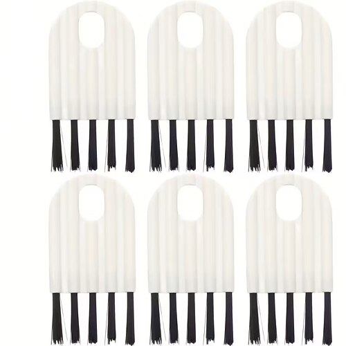 6-teiliges Set Reinigungsbürsten für Computertastaturen – Staubentfernungswerkzeug für Büro- und Heimelektronik, unverzichtbar auf Reisen, perfektes Geschenk Image