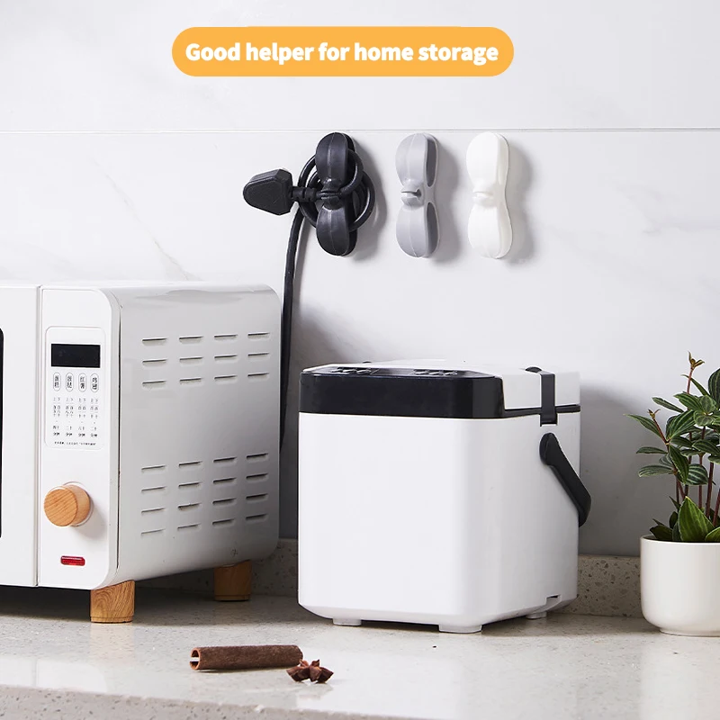 1/3/10PCS Kitchen Appliance Cord Organizer - Cable Winder & Clip Holder for Air Fryer, Coffee Machine & Other Small Appliances