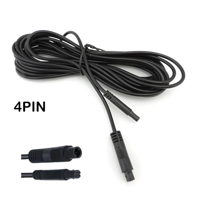 1/2/3/5/6 m Stecker auf Buchse Kabel Auto DVR Rückansicht Kamera Verlängerung Stecker 4 Pin 4 Core HD Monitor Fahrzeug Kupfer Draht r1