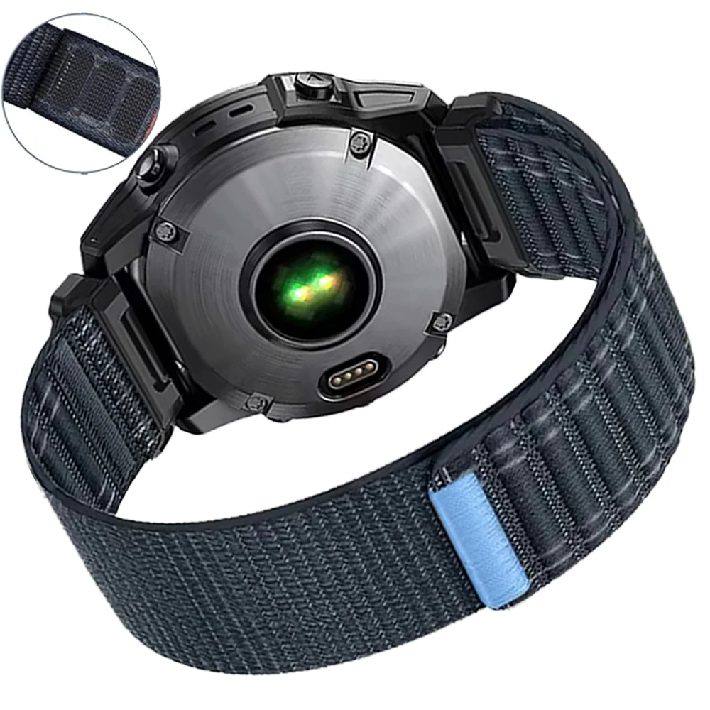26 mm 22 mm gewebtes Quick-Fit-Armband für Garmin Enduro 2 3/Epix Pro Gen 2 Fenix E 8 pro 47 mm 51 mm Tactix 7 8 Mk3i Nylonband Image