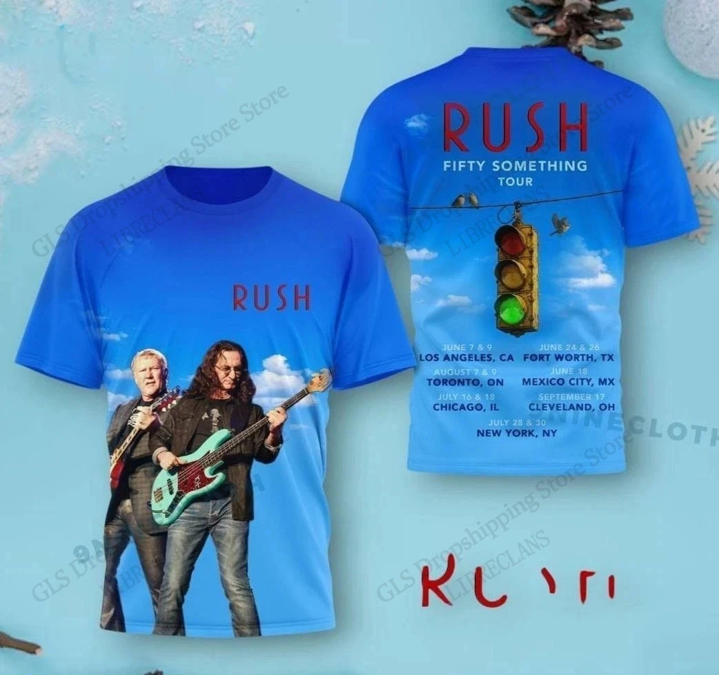 Rock Band Rush Album 3d Druck T-shirt Männer Frauen Mode Plus größe Hip Hop Tops Tees Harajuku T-shirt Kurzarm T hemd männer