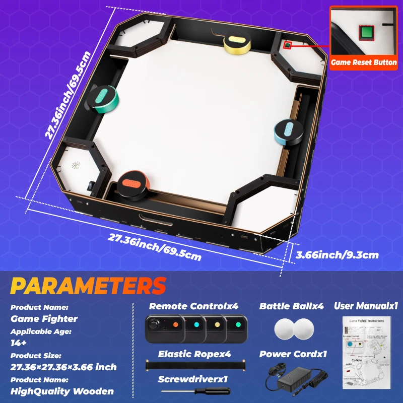 Pachinko Grenzüberschreitender Multiplayer-Kampf Wohnzimmer Klare Bar E-Sport-Raumspiel Partytisch Fußball-Desktop Image