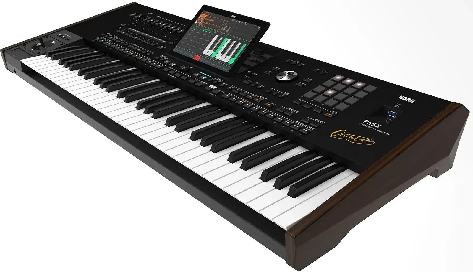 Korg Pa5X-Or61 61-Note Semi-Lestees Mp3-Harmonizer Oriental Arranger-Keyboard Image