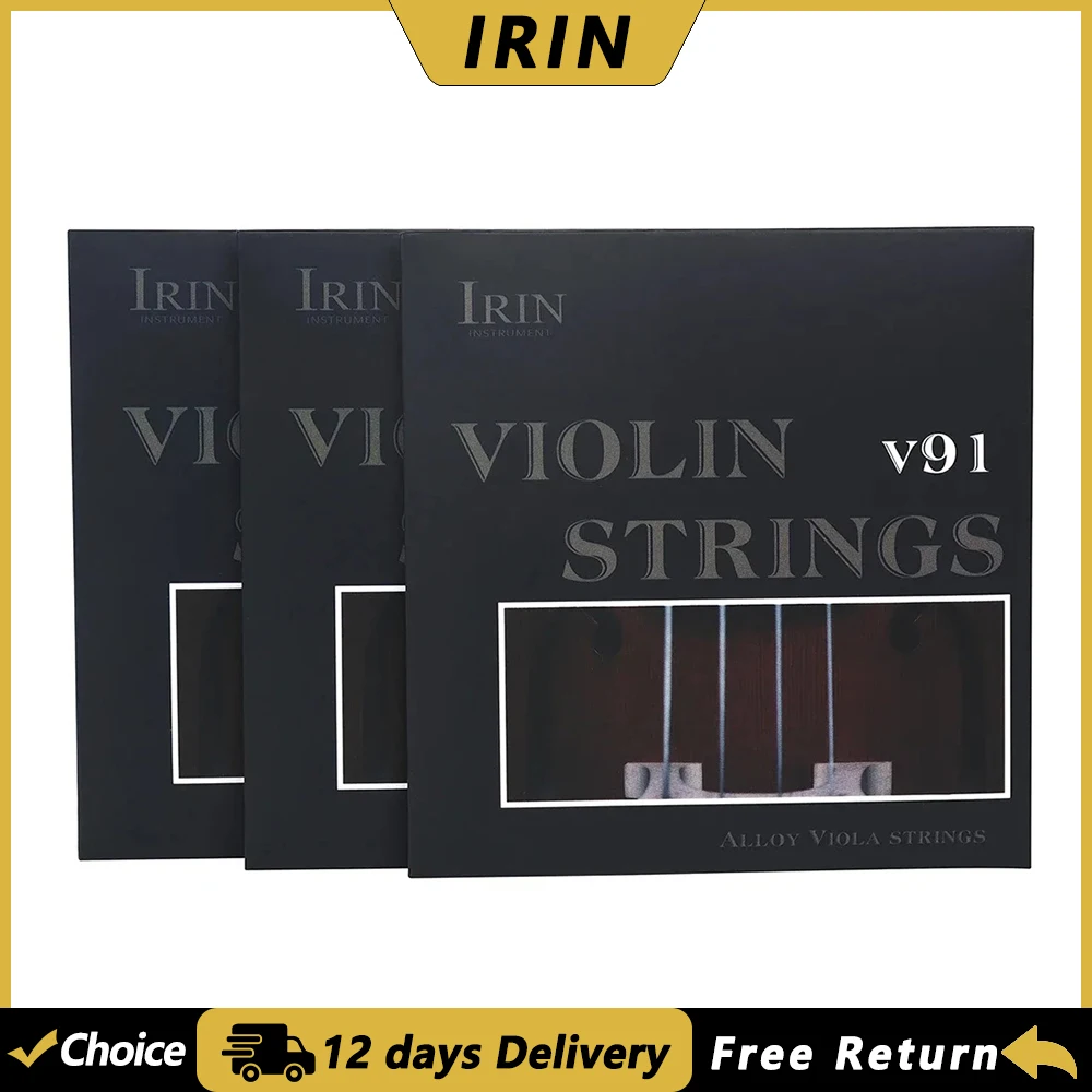 IRIN V91 Violine Saiten Kupfer Legierung Material Violine Saite Langlebige Metall Perle Kopf Draht Saiten Violine Teile & Zubehör Image
