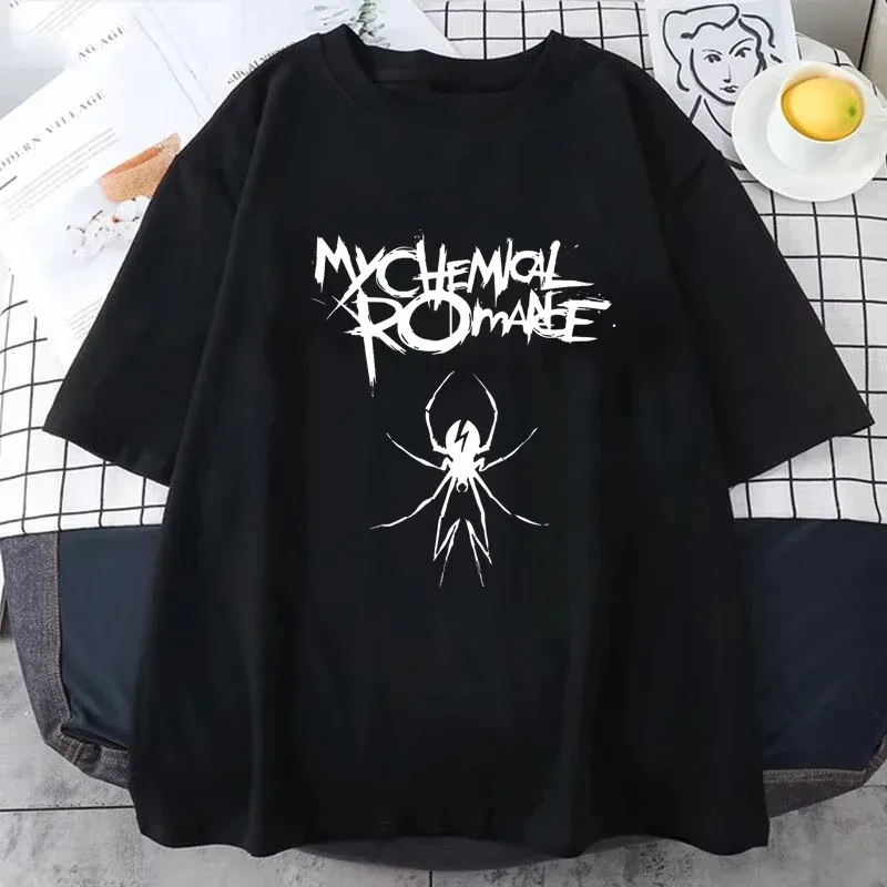 2025 My Chemical Romance for Sweet Revenge Tees Mode-T-Shirt Tops Sommer Kurzarm-Jogging-Shirt Hip Hop Loose Shirt