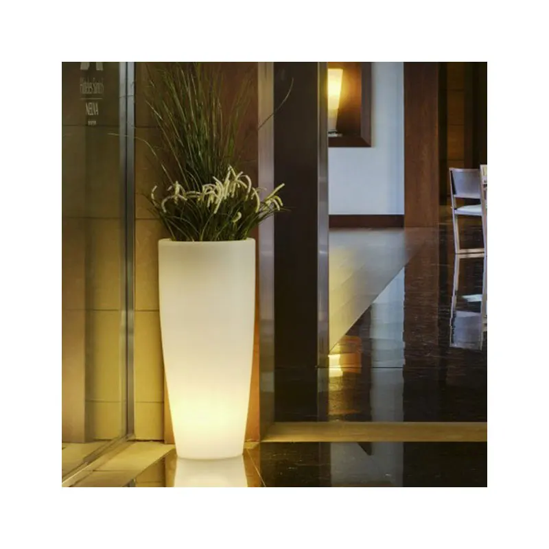 Günstiger rechteckiger Blumentopf aus LED-Kunststoff zu verkaufen Image