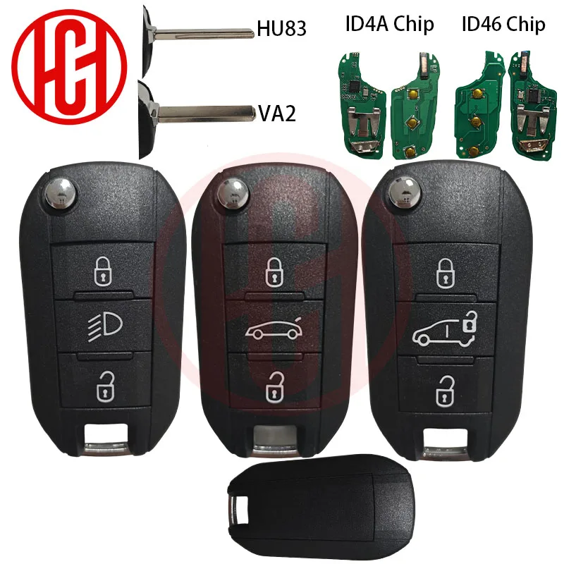 HUF8435 ID4A Für Peugeot Expert 308 3008 408 508 C3-6/5FA010 ID46 Für Peugeot 208 2008 301 308 508 5008 Citroen C2-4-Kaktus Image