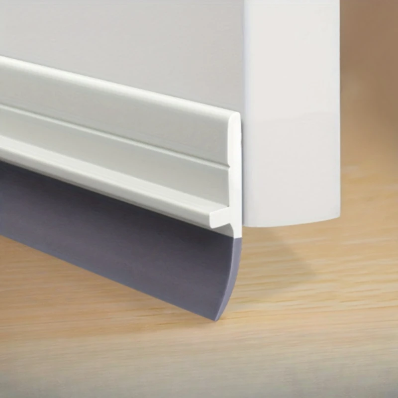 1 Stück Tür-Zugluftstopper unter der Türdichtung, 1,4" B x 39" L Türfeger für Außen- und Innentüren, Tür- und Fensterblocker