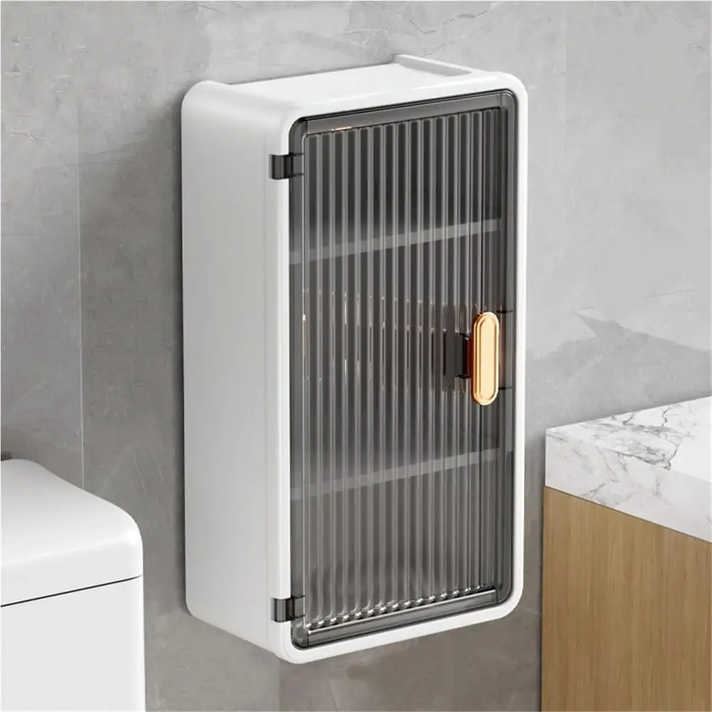 Kleiner Taschentuchbox-Halter zur Wandmontage, moderner Badezimmerschrank, Make-up-Aufbewahrungshalter für Badezimmer und Wohnzimmer