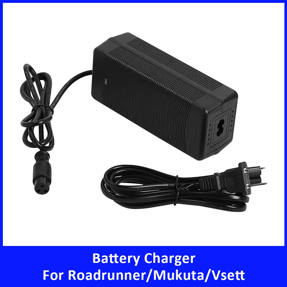 54,6 V/48 V 2A GX16 3Pin Ladegerät Stecker Ladegerät Batterie für Roadrunner/Arwibon/Mukuta/Titán/Apollo/Vsett Elektrische Roller Image