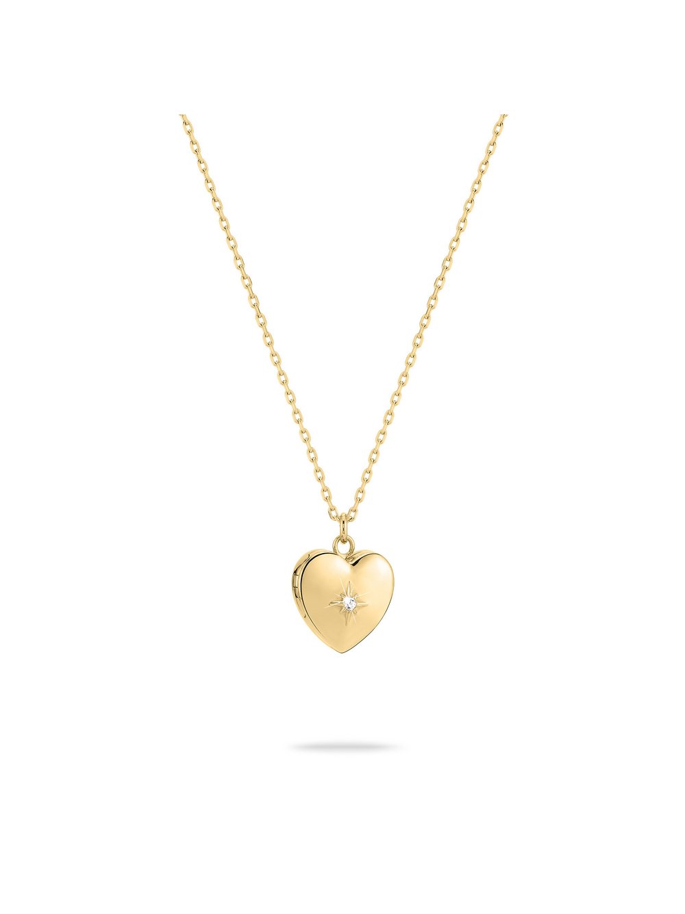 Tamaris Halsschmuck Heart Amulette Damen gold, ONE SIZE Image