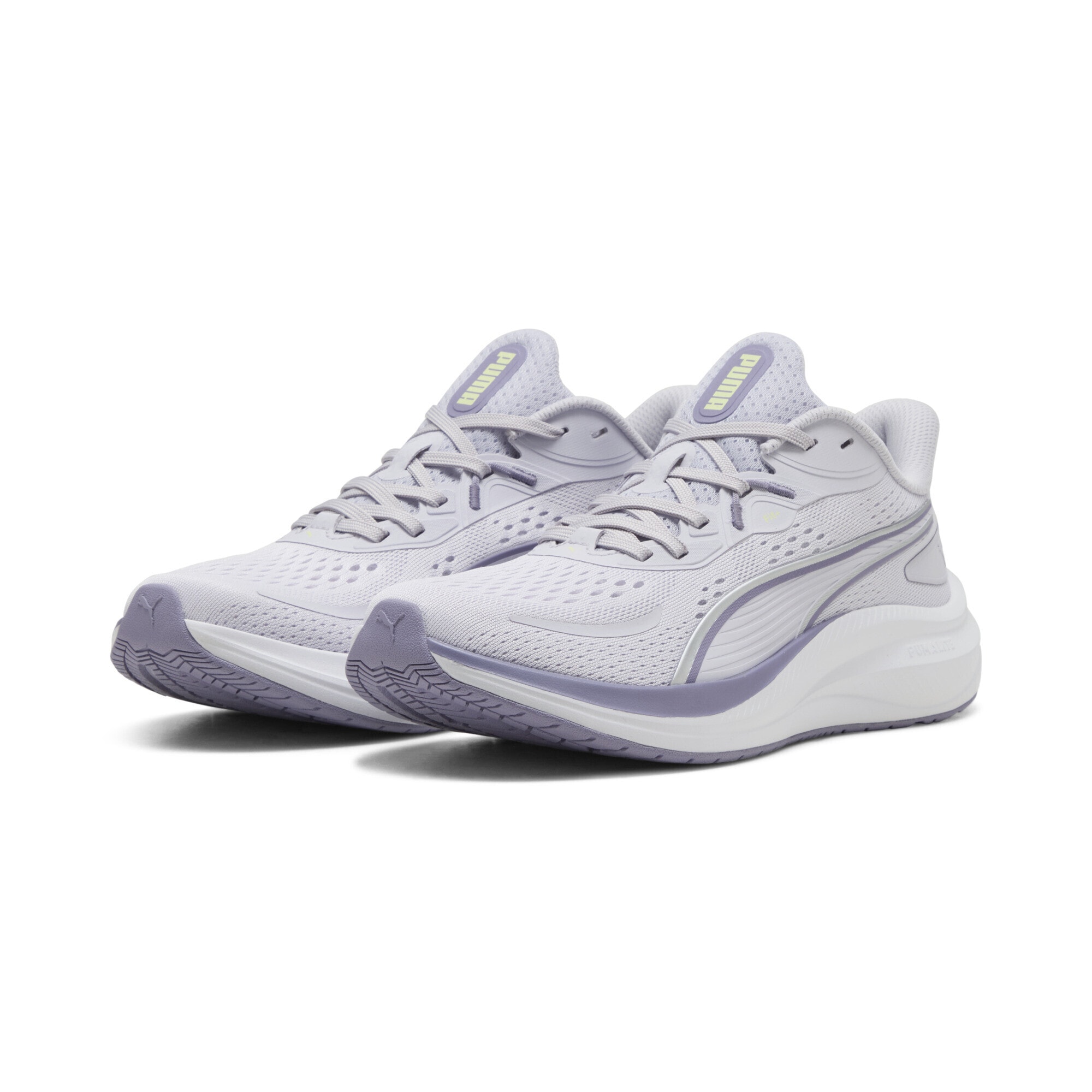 Trainingsschuh PUMA "Skyrocket Lite 2 Laufschuhe Erwachsene", Damen, Gr. 40.5, lavendar pop lila luster lila, Obermaterial: Synthetik, Textil; Futter: Textil; Innensohle: Textil; Laufsohle: Synthetik, Gummi, Schuhe