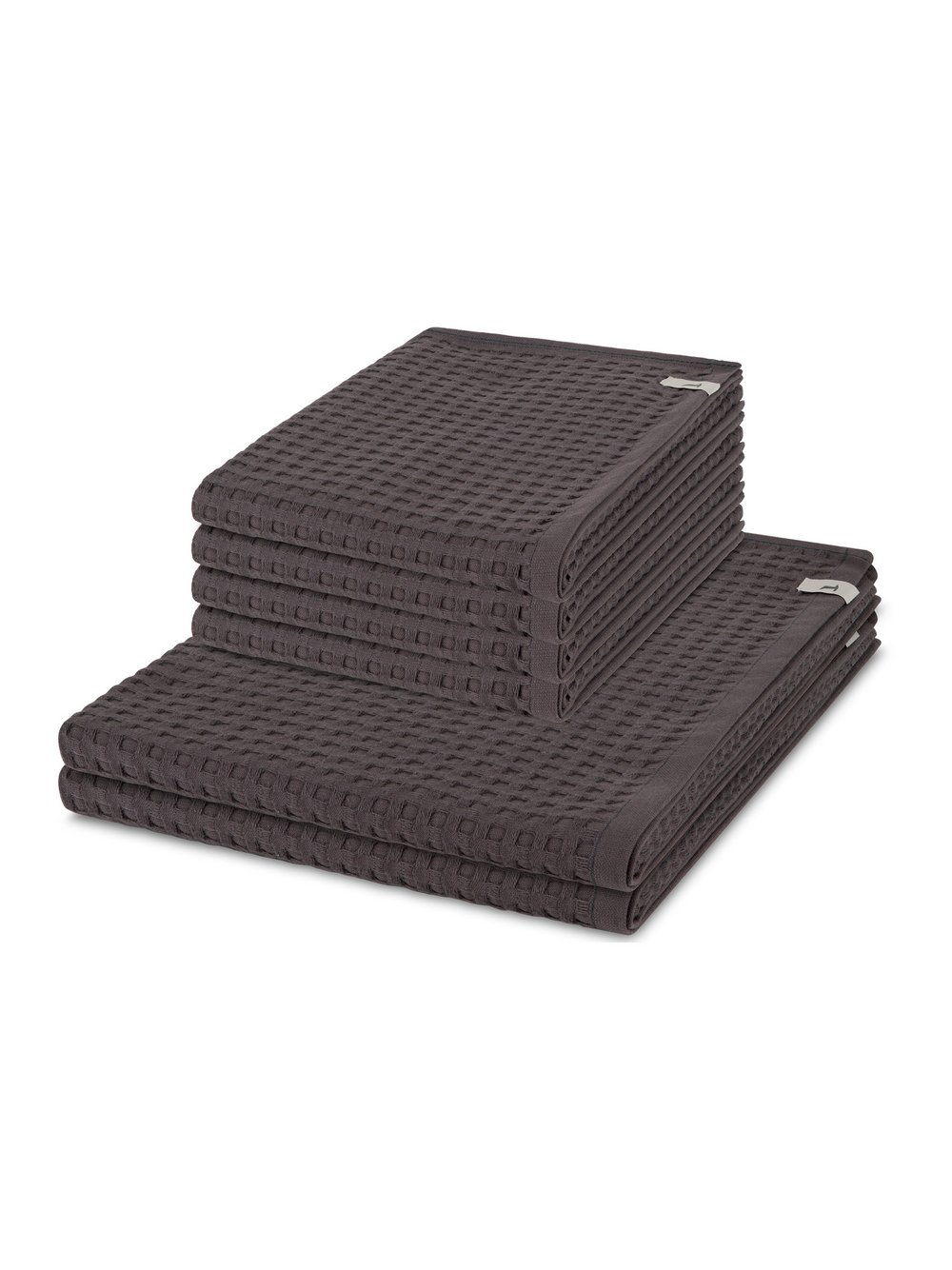 Möve Handtuchset 6-teilig Damen grau, ONE SIZE Image