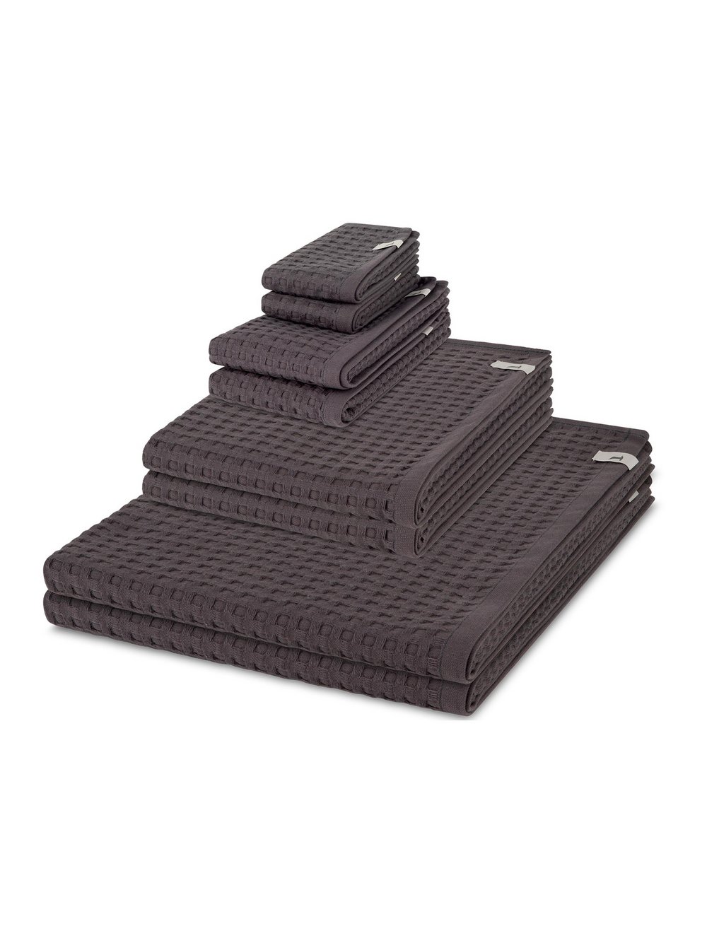 Möve Handtuchset 8-teilig Damen grau, ONE SIZE Image