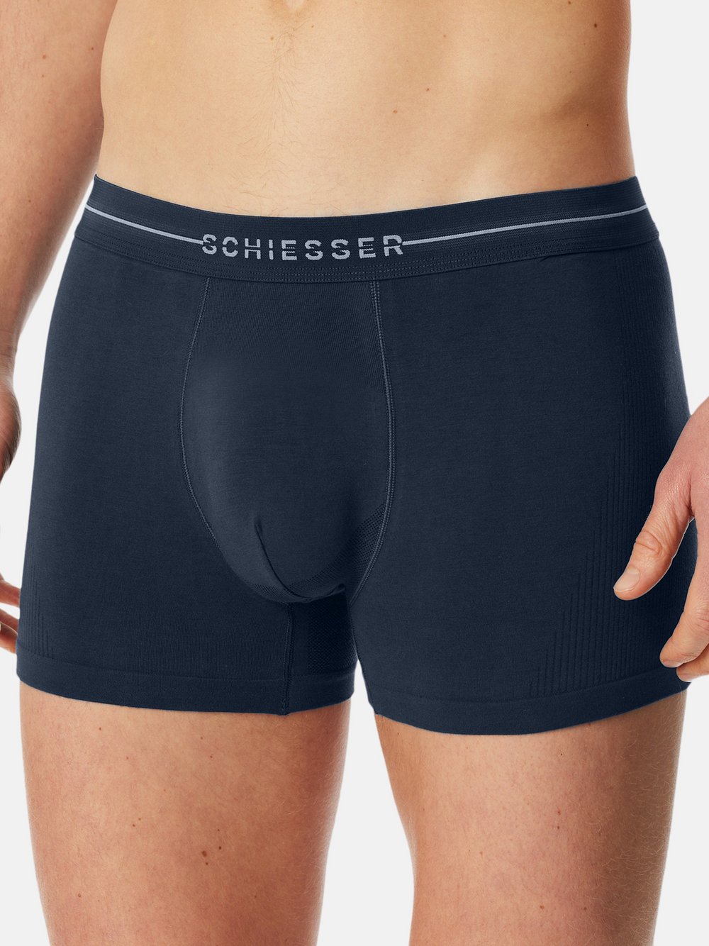 Schiesser Retro Short Herren blau, XXL Image