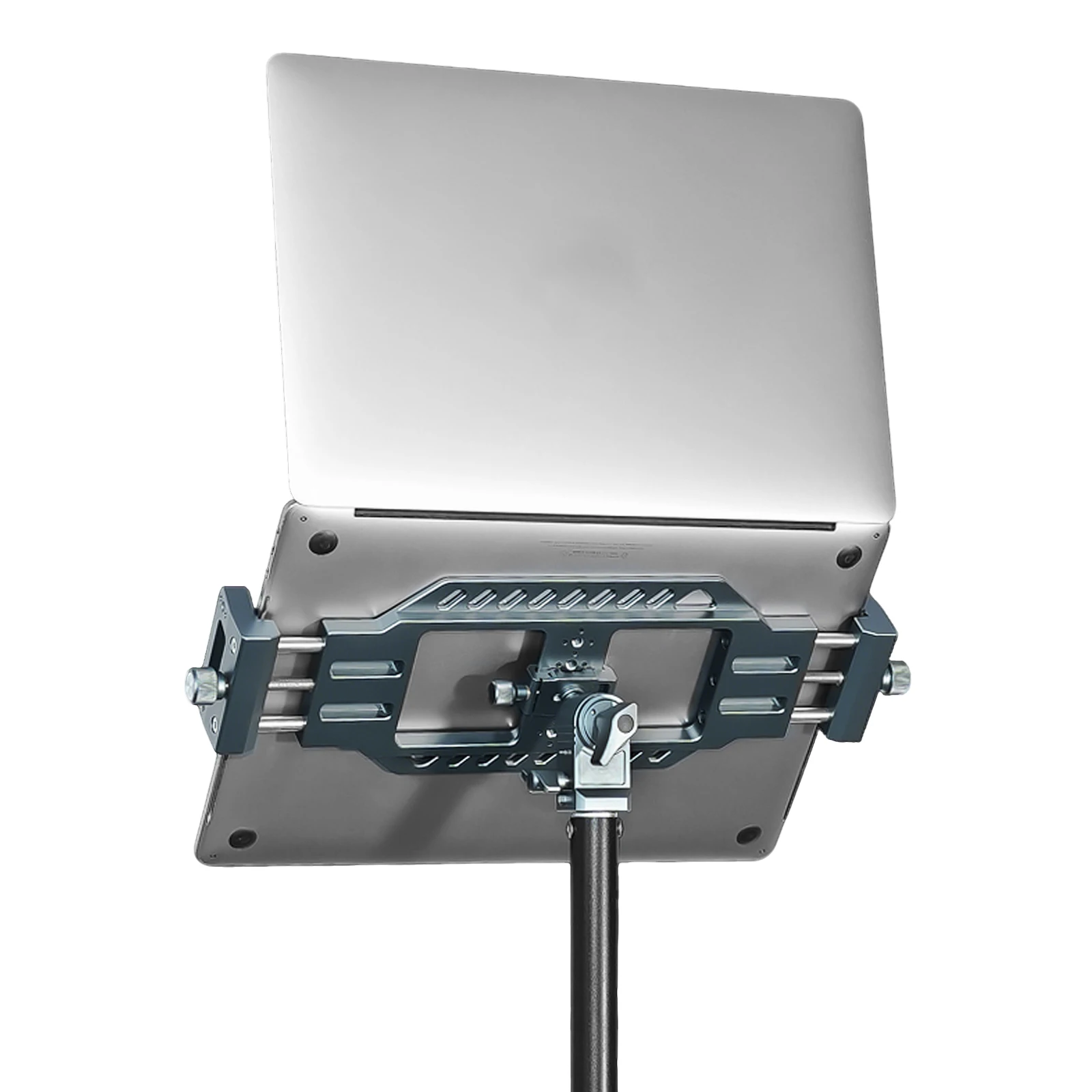 LEAPLIGHT Laptop-Ständer, Schreibtischhalterung, horizontale vertikale Bildschirmklemme, tragbarer Halter für Notebooks mit 1/4-Zoll-Schraube für Stative Image