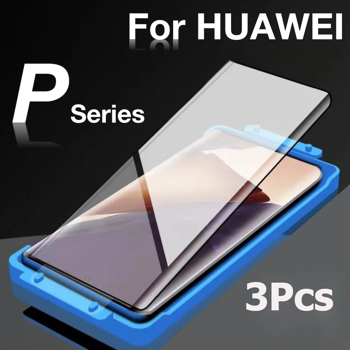3 Stücke Keramikfolie Für Huawei P80 Pura70 Pura 80 Ultra P60 ART P50 P40 P30 Pro Displayschutzfolie Schutz Mit Installationsset Image
