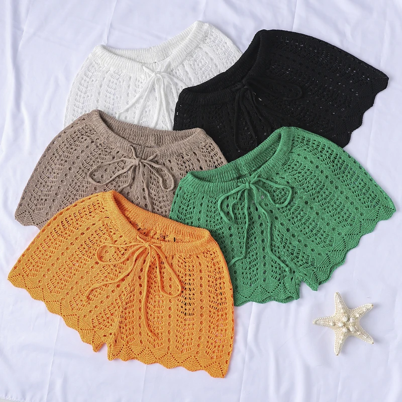 Schwimmen Herbst Strand hohle Kordelzug Dekoration bedecken Shorts Image